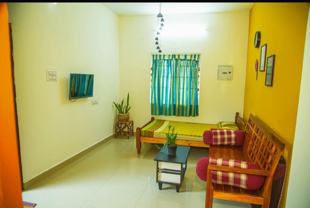 A Chettinad Villa In Coimbatore On The Way To Adiyogi And Nearer To Maruthamalai Esterno foto