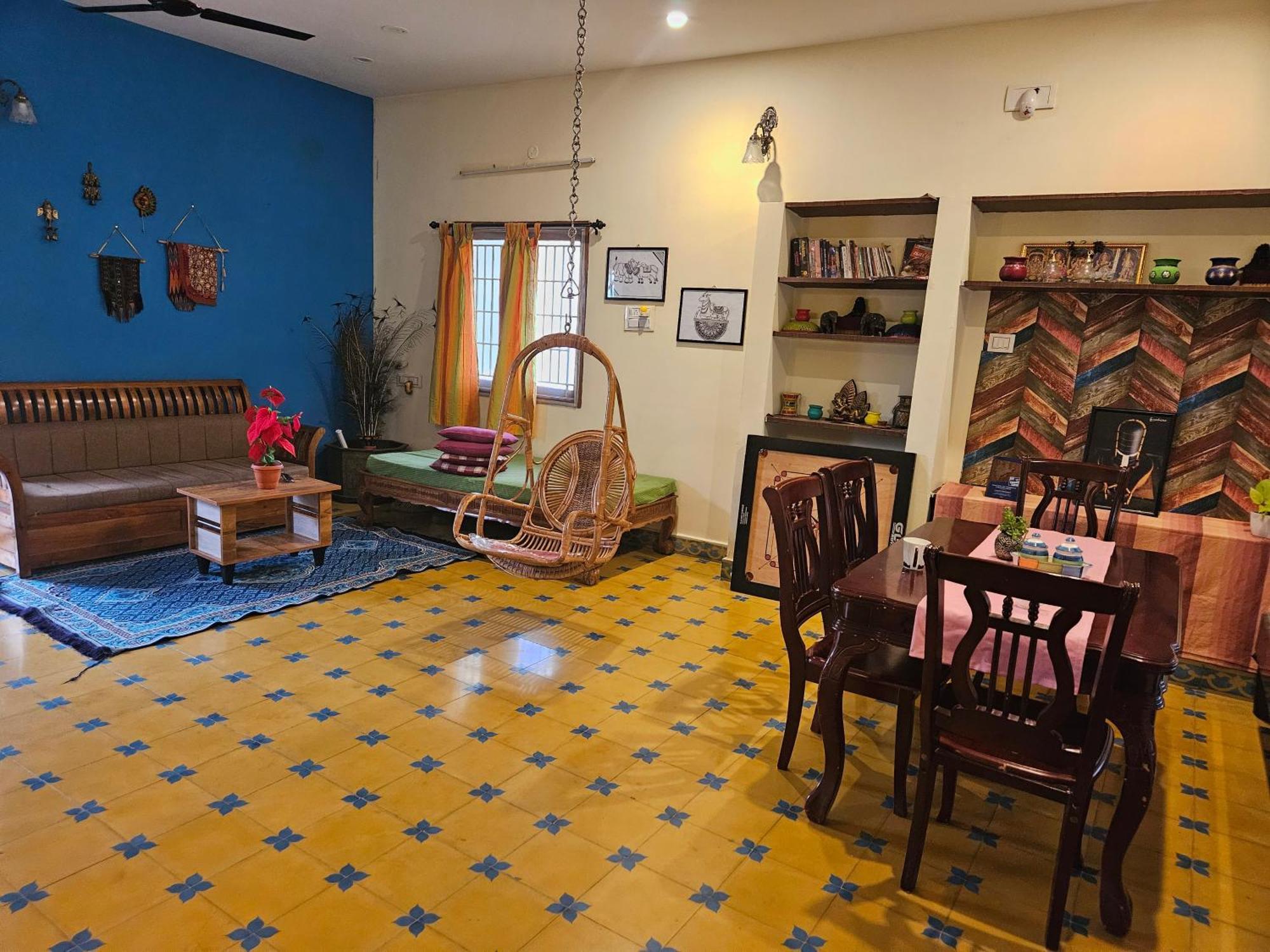 A Chettinad Villa In Coimbatore On The Way To Adiyogi And Nearer To Maruthamalai Esterno foto