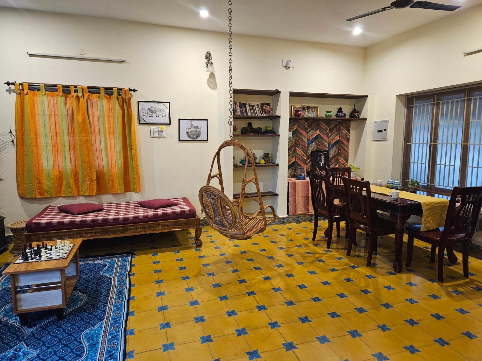 A Chettinad Villa In Coimbatore On The Way To Adiyogi And Nearer To Maruthamalai Esterno foto