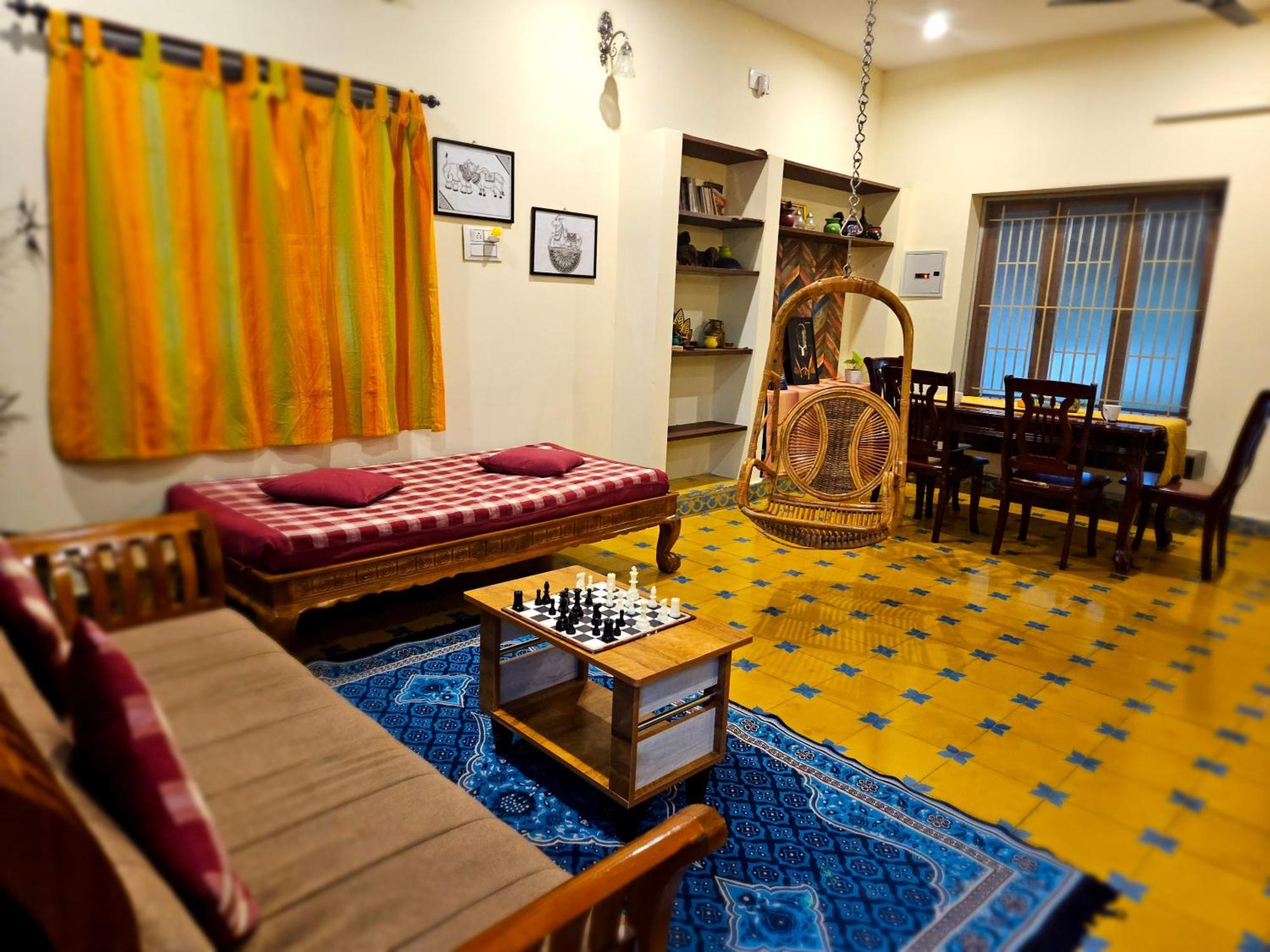 A Chettinad Villa In Coimbatore On The Way To Adiyogi And Nearer To Maruthamalai Esterno foto