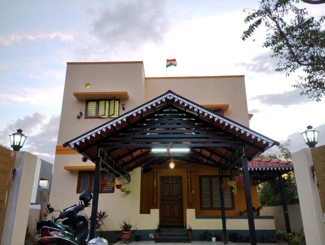 A Chettinad Villa In Coimbatore On The Way To Adiyogi And Nearer To Maruthamalai Esterno foto